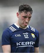 20 May 2023; Paudie Clifford of Kerry leaves the pitch after his side's defeat in the GAA Football All-Ireland Senior Championship Round 1 match between Kerry and Mayo at Fitzgerald Stadium in Killarney, Kerry. Photo by Piaras Ó Mídheach/Sportsfile