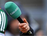 20 May 2023; A GAAGO microphone during the GAA Football All-Ireland Senior Championship Round 1 match between Kerry and Mayo at Fitzgerald Stadium in Killarney, Kerry. Photo by Piaras Ó Mídheach/Sportsfile