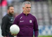 20 May 2023; Galway manager Padraic Joyce before the GAA Football All-Ireland Senior Championship Round 1 match between Galway and Tyrone at Pearse Stadium in Galway. Photo by Ray Ryan/Sportsfile