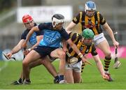 20 May 2023; Martin Keoghan of Kilkenny in action against Paddy Doyle of Dublin during the Leinster GAA Hurling Senior Championship Round 4 match between Kilkenny and Dublin at UPMC Nowlan Park in Kilkenny. Photo by Michael P Ryan/Sportsfile