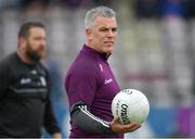 20 May 2023; Galway manager Padraic Joyce before the GAA Football All-Ireland Senior Championship Round 1 match between Galway and Tyrone at Pearse Stadium in Galway. Photo by Ray Ryan/Sportsfile