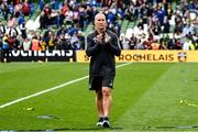20 May 2023; Leinster senior coach Stuart Lancaster after the Heineken Champions Cup Final match between Leinster and La Rochelle at Aviva Stadium in Dublin. Photo by Harry Murphy/Sportsfile