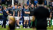 20 May 2023; Leinster players after the Heineken Champions Cup Final match between Leinster and La Rochelle at Aviva Stadium in Dublin. Photo by Ramsey Cardy/Sportsfile