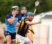 20 May 2023; John Donnelly of Kilkenny in action against Cian Boland of Dublin during the Leinster GAA Hurling Senior Championship Round 4 match between Kilkenny and Dublin at UPMC Nowlan Park in Kilkenny. Photo by Michael P Ryan/Sportsfile