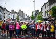 21 May 2023; Race walkers at the start of the Ashling Murphy 4 Miler, part of the Peugeot Race Series, in Tullamore, Offaly. Photo by Harry Murphy/Sportsfile