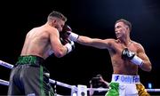 20 May 2023; Paddy Donovan, right, and Sam O'Maison during their welterweight bout at the 3Arena in Dublin. Photo by Stephen McCarthy/Sportsfile