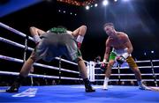 20 May 2023; Paddy Donovan, right, and Sam O'Maison during their welterweight bout at the 3Arena in Dublin. Photo by Stephen McCarthy/Sportsfile