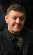 20 May 2023; UFC fighter Conor McGregor in attendance at the undisputed super lightweight championship fight between Katie Taylor and Chantelle Cameron at the 3Arena in Dublin. Photo by Stephen McCarthy/Sportsfile