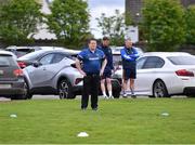 21 May 2023; Tipperary manager David Power watches his warm-up at the nearby Dr Morris Park before the Tailteann Cup Group 2 Round 2 match between Tipperary and Down at FBD Semple Stadium in Thurles, Tipperary. Photo by Piaras Ó Mídheach/Sportsfile