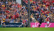 21 May 2023; Conor Cahalane of Cork celebrates his 9th minute goal during the Munster GAA Hurling Senior Championship Round 4 match between Clare and Cork at Cusack Park in Ennis, Clare. Photo by Ray McManus/Sportsfile