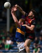 21 May 2023; Stephen Quirke of Tipperary in action against Anthony Doherty of Down during the Tailteann Cup Group 2 Round 2 match between Tipperary and Down at FBD Semple Stadium in Thurles, Tipperary. Photo by Brendan Moran/Sportsfile