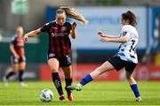 20 May 2023; Fiona Donnelly of Bohemians in action against Roisin Molloy of Athlone Town during the SSE Airtricity Women's Premier Division match between Bohemians and Athlone Town at Dalymount Park in Dublin. Photo by Seb Daly/Sportsfile