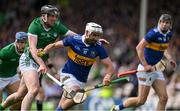 21 May 2023; Patrick Maher of Tipperary in action against Declan Hannon of Limerick during the Munster GAA Hurling Senior Championship Round 4 match between Tipperary and Limerick at FBD Semple Stadium in Thurles, Tipperary. Photo by Brendan Moran/Sportsfile