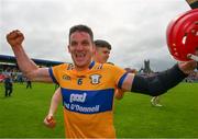 21 May 2023; John Conlon of Clare celebrates after the Munster GAA Hurling Senior Championship Round 4 match between Clare and Cork at Cusack Park in Ennis, Clare. Photo by Ray McManus/Sportsfile