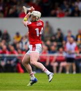 21 May 2023; Patrick Horgan of Cork strikes a penalty during the Munster GAA Hurling Senior Championship Round 4 match between Clare and Cork at Cusack Park in Ennis, Clare. Photo by Ray McManus/Sportsfile