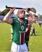 21 May 2023; Johnny Bermingham of Westmeath celebrates after the Leinster GAA Hurling Senior Championship Round 4 match between Wexford and Westmeath at Chadwicks Wexford Park in Wexford. Photo by Daire Brennan/Sportsfile
