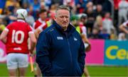 21 May 2023; Cork manager Pat Ryan during the Munster GAA Hurling Senior Championship Round 4 match between Clare and Cork at Cusack Park in Ennis, Clare. Photo by Ray McManus/Sportsfile