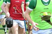 21 May 2023; A Dillon Quirke Foundation training bib which was worn by players from both sides in the warm-up before the Munster GAA Hurling Senior Championship Round 4 match between Tipperary and Limerick at FBD Semple Stadium in Thurles, Tipperary. Photo by Piaras Ó Mídheach/Sportsfile