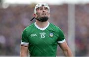 21 May 2023; Aaron Gillane of Limerick after missing a chance of a point during the Munster GAA Hurling Senior Championship Round 4 match between Tipperary and Limerick at FBD Semple Stadium in Thurles, Tipperary. Photo by Brendan Moran/Sportsfile