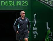 20 May 2023; Leinster senior coach Stuart Lancaster before the Heineken Champions Cup final match between Leinster and La Rochelle at the Aviva Stadium in Dublin. Photo by Harry Murphy/Sportsfile