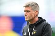 20 May 2023; La Rochelle head coach Ronan O'Gara before the Heineken Champions Cup Final match between Leinster and La Rochelle at Aviva Stadium in Dublin. Photo by Ramsey Cardy/Sportsfile