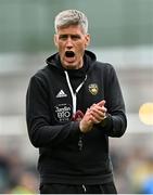 20 May 2023; La Rochelle head coach Ronan O'Gara before the Heineken Champions Cup Final match between Leinster and La Rochelle at Aviva Stadium in Dublin. Photo by Ramsey Cardy/Sportsfile