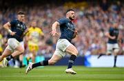 20 May 2023; Robbie Henshaw of Leinster during the Heineken Champions Cup Final match between Leinster and La Rochelle at Aviva Stadium in Dublin. Photo by Ramsey Cardy/Sportsfile