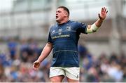 20 May 2023; Tadhg Furlong of Leinster during the Heineken Champions Cup Final match between Leinster and La Rochelle at Aviva Stadium in Dublin. Photo by Ramsey Cardy/Sportsfile