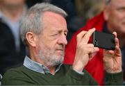 21 May 2023; Ireland South MEP Seán Kelly before the Munster GAA Hurling Senior Championship Round 4 match between Clare and Cork at Cusack Park in Ennis, Clare. Photo by Ray McManus/Sportsfile