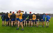 21 May 2023; Peter Duggan of Clare arrives for the team photograph in advance of the Munster GAA Hurling Senior Championship Round 4 match between Clare and Cork at Cusack Park in Ennis, Clare. Photo by Ray McManus/Sportsfile