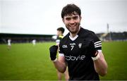 21 May 2023; Luke Towey of Sligo celebrates his side's draw in the GAA Football All-Ireland Senior Championship Round 1 match between Sligo and Kildare at Markievicz Park in Sligo. Photo by Ramsey Cardy/Sportsfile