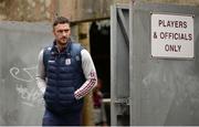 21 May 2023; David Burke of Galway arrives before the Leinster GAA Hurling Senior Championship Round 4 match between Galway and Antrim at Pearse Stadium in Galway. Photo by Tom Beary/Sportsfile