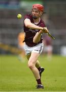 21 May 2023; Tom Monaghan of Galway during the Leinster GAA Hurling Senior Championship Round 4 match between Galway and Antrim at Pearse Stadium in Galway. Photo by Tom Beary/Sportsfile