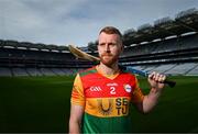 23 May 2023; Paul Doyle of Carlow during the Joe McDonagh Cup Final media event at Croke Park in Dublin. Photo by David Fitzgerald/Sportsfile