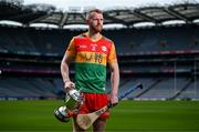 23 May 2023; Paul Doyle of Carlow during the Joe McDonagh Cup Final media event at Croke Park in Dublin. Photo by David Fitzgerald/Sportsfile