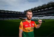 23 May 2023; Paul Doyle of Carlow during the Joe McDonagh Cup Final media event at Croke Park in Dublin. Photo by David Fitzgerald/Sportsfile