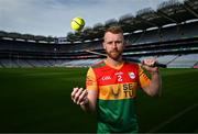 23 May 2023; Paul Doyle of Carlow during the Joe McDonagh Cup Final media event at Croke Park in Dublin. Photo by David Fitzgerald/Sportsfile