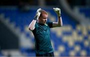 23 May 2023; Republic of Ireland goalkeeper Jason Healy before the UEFA European U17 Championship Final Tournament match between Hungary and Republic of Ireland at Pancho Aréna in Felcsút, Hungary. Photo by David Balogh/Sportsfile