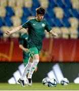 23 May 2023; Cory O'Sullivan of Republic of Ireland before the UEFA European U17 Championship Final Tournament match between Hungary and Republic of Ireland at Pancho Aréna in Felcsút, Hungary. Photo by David Balogh/Sportsfile