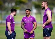 24 May 2023; John Hodnett, Malakai Fekitoa and RG Snyman during a Munster Rugby squad training session at Hamilton RFC in Cape Town, South Africa. Photo by Sportsfile