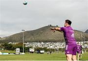 24 May 2023; Niall Scannell works on his throw in’s during a Munster Rugby squad training session at Hamilton RFC in Cape Town, South Africa. Photo by Sportsfile