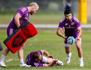 24 May 2023; Conor Murray sends the pass wide during a Munster Rugby squad training session at Hamilton RFC in Cape Town, South Africa. Photo by Sportsfile