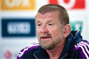 26 May 2023; Munster coach Graham Rowntree during a press conference after the Munster rugby captain's run at DHL Stadium in Cape Town, South Africa. Photo by Sportsfile