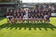 26 May 2023; The Galway squad before the 2023 Electric Ireland Connacht GAA Football Minor Championship Final between Galway and Mayo at Tuam Stadium in Galway. Photo by Ray Ryan/Sportsfile