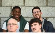 26 May 2023; Republic of Ireland international Chiedozie Ogbene, left, during the SSE Airtricity Men's Premier Division match between Cork City and Shamrock Rovers at Turner's Cross in Cork. Photo by Eóin Noonan/Sportsfile