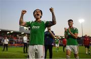 26 May 2023; Ruairi Keating of Cork City after the SSE Airtricity Men's Premier Division match between Cork City and Shamrock Rovers at Turner's Cross in Cork. Photo by Eóin Noonan/Sportsfile