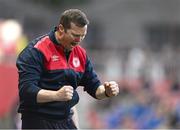 26 May 2023; St Patrick's Athletic manager Jon Daly during the SSE Airtricity Men's Premier Division match between St Patrick's Athletic and Dundalk at Richmond Park in Dublin. Photo by Tyler Miller/Sportsfile