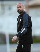 26 May 2023; Finn Harps manager Dave Rogers during the SSE Airtricity Men's First Division match between Treaty United and Finn Harps at Markets Field in Limerick. Photo by Michael P Ryan/Sportsfile