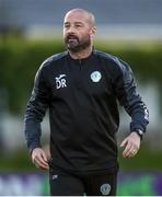 26 May 2023; Finn Harps manager Dave Rogers during the SSE Airtricity Men's First Division match between Treaty United and Finn Harps at Markets Field in Limerick. Photo by Michael P Ryan/Sportsfile