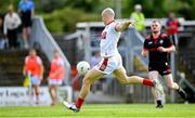 27 May 2023; Brian O'Driscoll of Cork shoots to score his side's first goal during the GAA Football All-Ireland Senior Championship Round 1 match between Louth and Cork at Páirc Tailteann in Navan, Meath. Photo by Seb Daly/Sportsfile